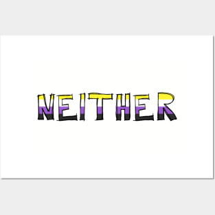 Neither Posters and Art